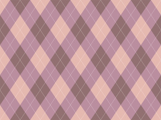 Argyle pattern seamless. Fabric texture background. Classic argill vector ornament