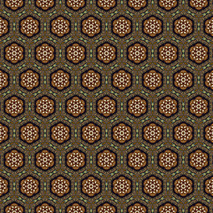 Seamless background. Modern stylish abstract texture. Repeating color patterns.