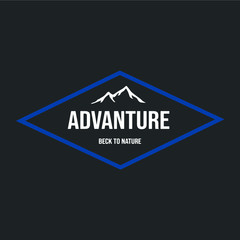 retro logo design vector 