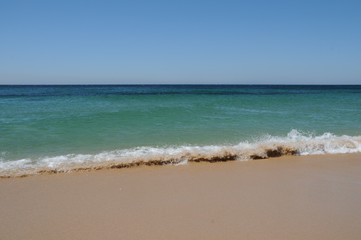 Fototapeta na wymiar Shores and beaches of Valdevaqueros and Bolonia ,Tarifa in Cádiz