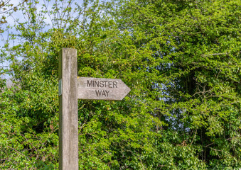 Minster Way Sign Post