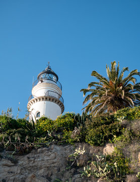 lighthouse in barcelona spain