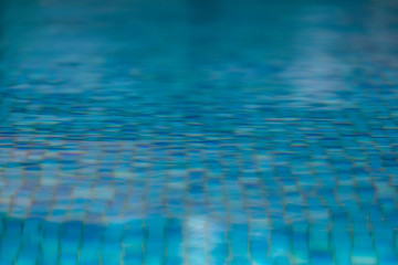 fundo de água de piscina azul