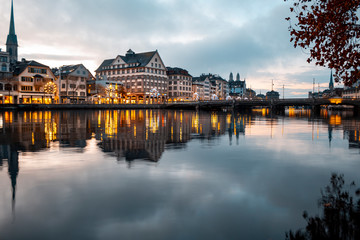 Obraz premium City of Zürich