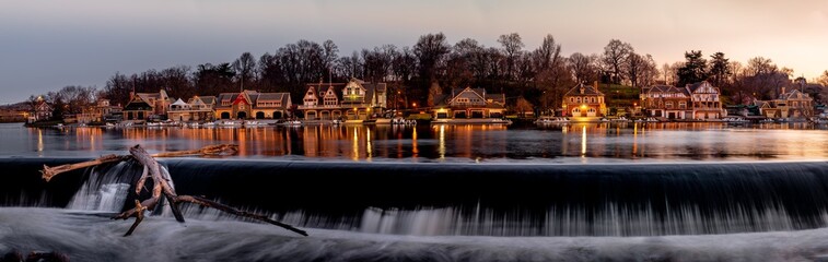 Boat House Row Pano