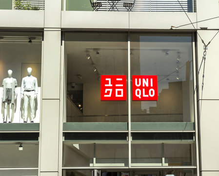 Strasbourg, France, July 3, 2019: Uniqlo store. Uniqlo Co., Ltd. is a Japanese casual wear designer, manufacturer and retailer. Photo at Central Festival chiang mai.