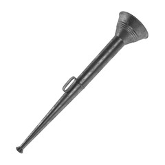 Vintage Trumpet Horn 3D Rendering