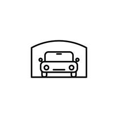 garage icon template