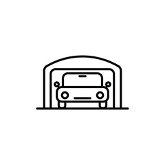 garage icon template