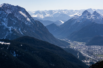 Alpenpanorama in Deutschland