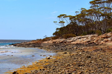 beach and sea in Lincoln National Park, South Australia