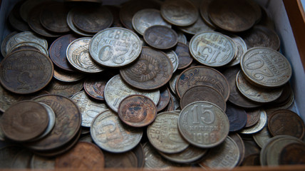 SONY A390 - Soviet coins