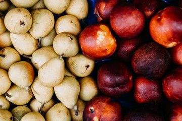 background of apples