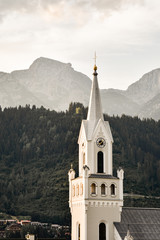 church in the alps