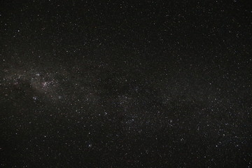 cielo estrellado con la vía láctea