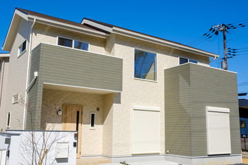 住宅地イメージ　新興住宅　モデルハウス　城山台