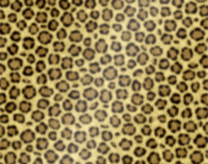 ヒョウ柄の背景素材、毛皮のイメージ。