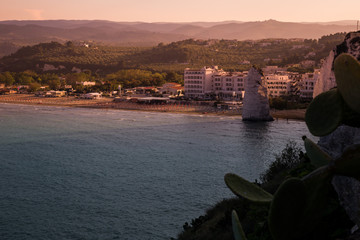 Pizzomunno Beach in Vieste