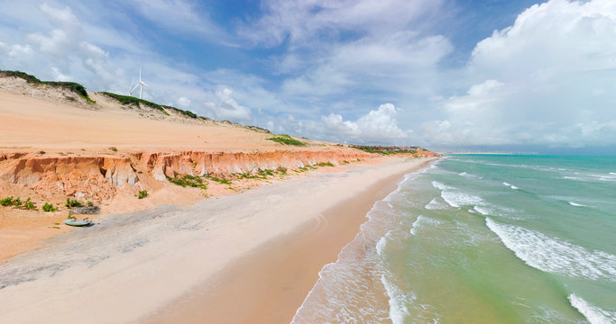 Canoa Quebrada Beach, Aracati, Ceara, Brazil