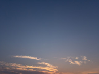 dramatic sky with clouds, 