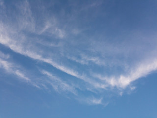 blue sky with white clouds