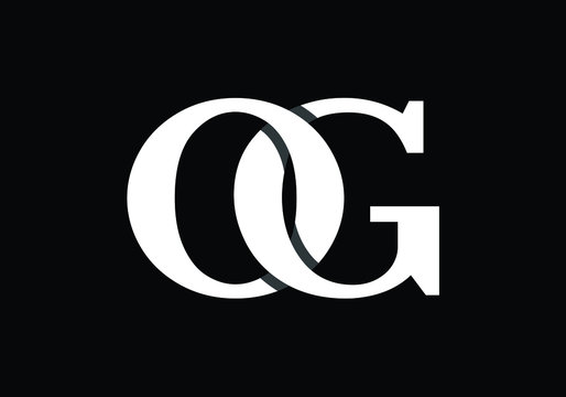 Stylized OG Logo Symbolizing Originality and Quality with Bold Interlocking White Letters on Dark Backdrop