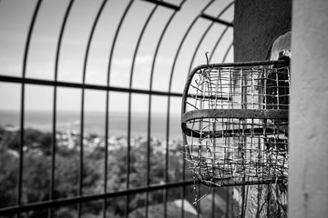 Top of lighthouse in New Jersey USA