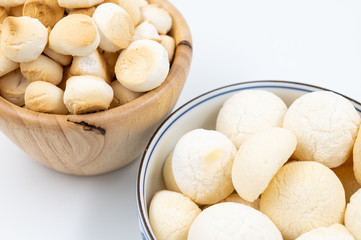 Thai Sweet, Thai Dessert, Baked Flour with Sugar ,Coconut Flavour