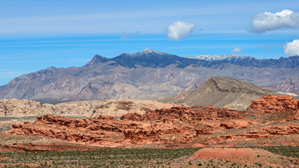 ‎Virgin Peak (7,946 ft, 2,422 m) is the highest mountain in Gold Butte National Monument, Clark...