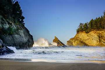 Oregon pacific ocean shore acres state park