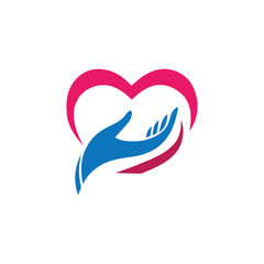 Hand Care Logo Template vector icon Business