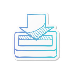 Sticker style icon - Download