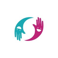 Hand Care Logo Template vector icon Business