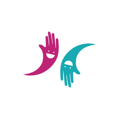 Hand Care Logo Template vector icon Business