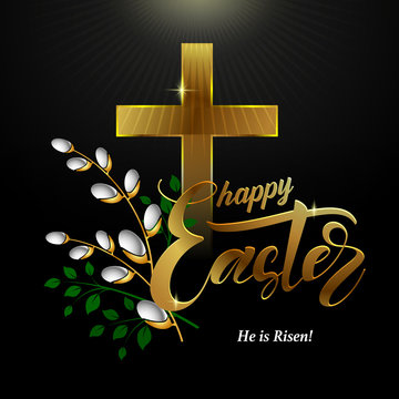 Happy Easter Cross Images Browse 23 356 Stock Photos Vectors