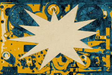 Comic explosion illustration © vlntn