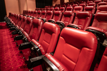 Obraz premium Puste miejsca w kinie