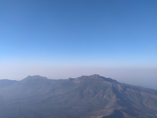 aerial view of mountains