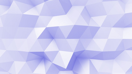Fototapeta premium Geometric Polygon Wall abstract mesh structure 3D illustration background