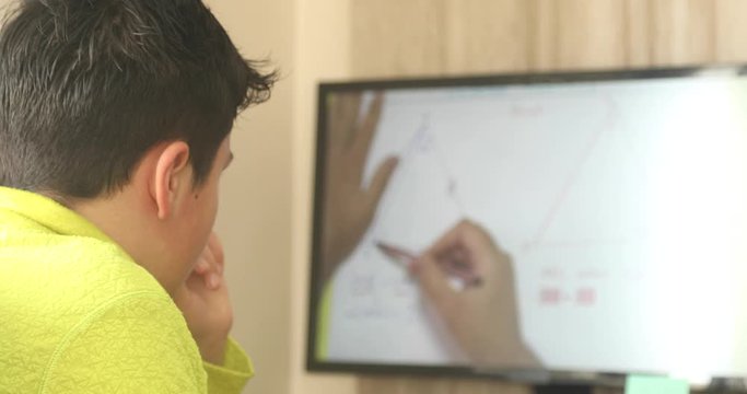 Online learning education distance learning for kids at home Homeschooling during quarantine or isolation