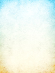 Grunge background with paper texture of blue and yellow colors