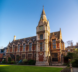 Fototapeta premium Pembroke College Library in Cambridge, 2020 February