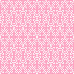 Pink background geometric pattern. Wrapping paper design.