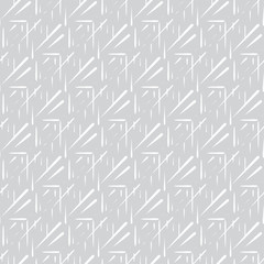 Gray background geometric pattern. Textile design, abstract  texture.