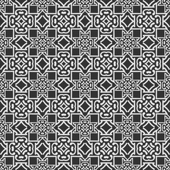Black and white background geometric pattern. Wallpaper design texture