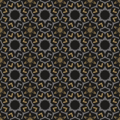 Tile decorative background geometric pattern. Textile design texture.