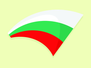 Bulgaria national flag 
