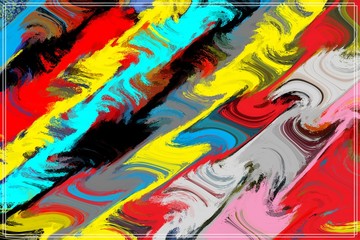 abstract colorful background with tribal pattern