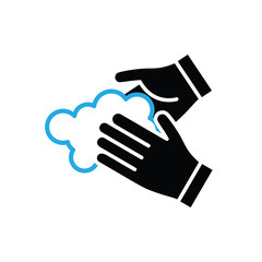 Wash your hands vector icon