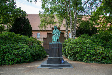 Soren Kierkegaard Statue in Copenhagen